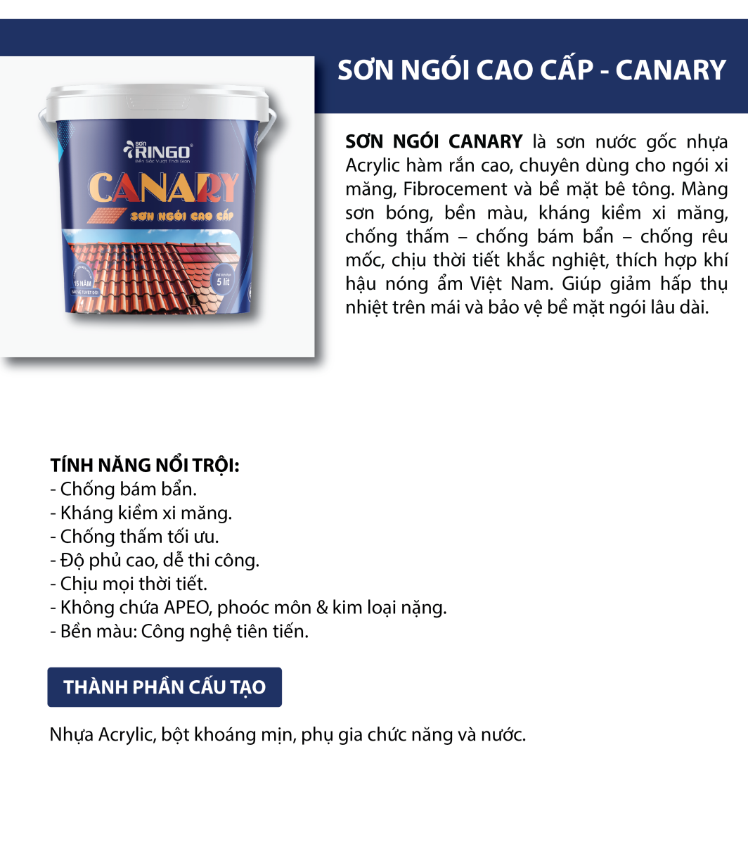 Son ngoi cao cap CANARY