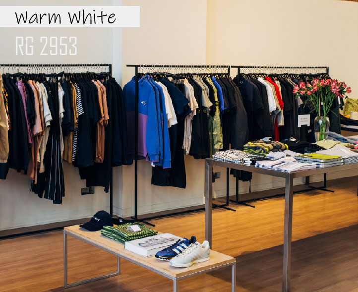 màu sắc chủ đạo trong shop thời trang