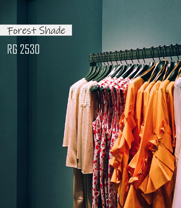 màu sắc chủ đạo trong shop thời trang