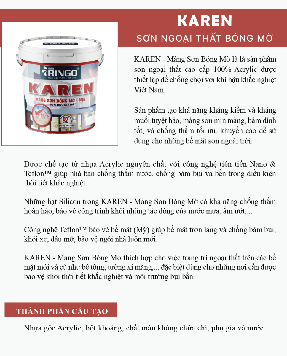 màng sơn sáng bóng