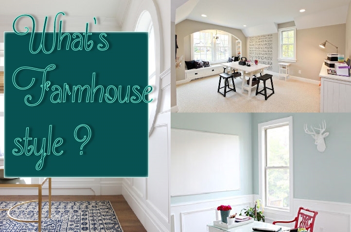 Farmhouse style và tông màu phổ biến